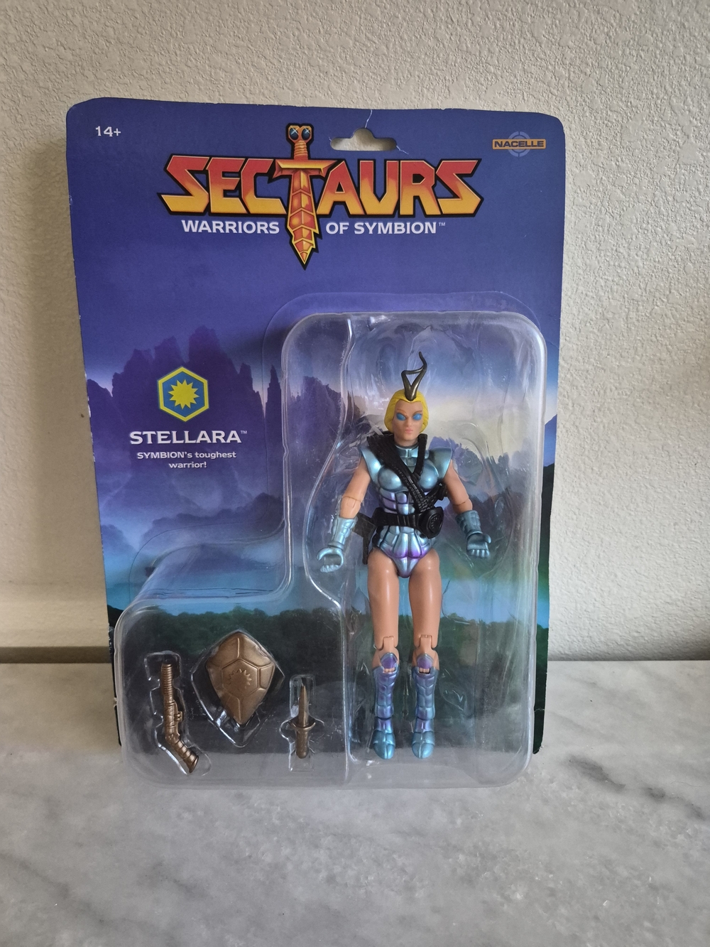 Nacelle Co Sectaurs Warriors of Symbion Stellara Action Figure 7" Sealed New